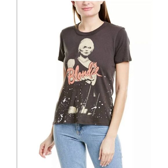 Chaser Blondie Black Graphic Band Tee - Picture 1 of 6